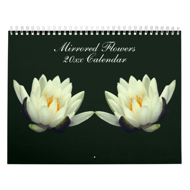 Calendário Mirrored Flowers Photography  (Capa)