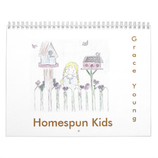 Calendário Miúdos Homespun