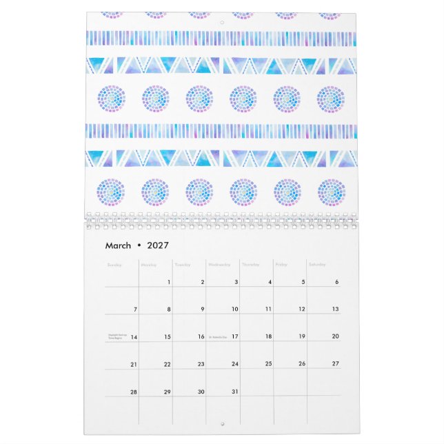 Calendário Modelo (Mar 2027)