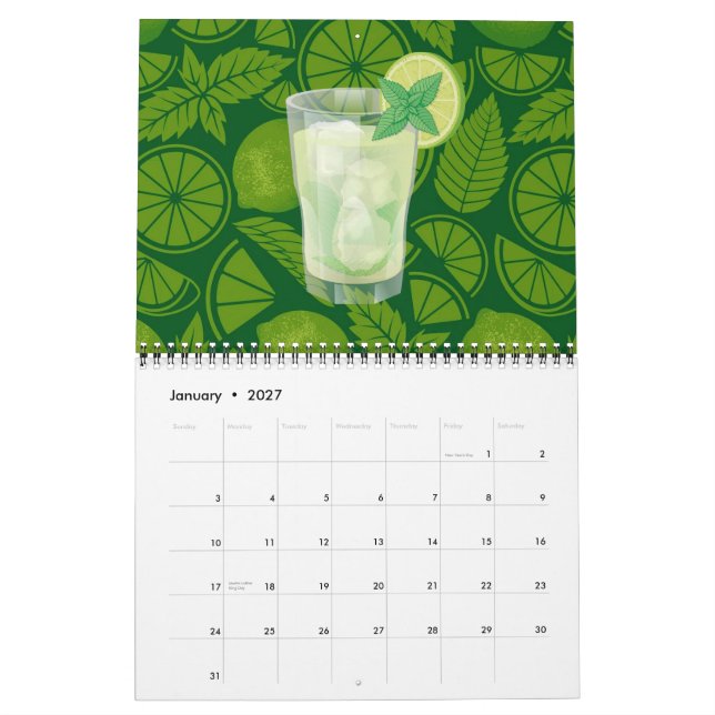 Calendário Mojito (Jan 2027)