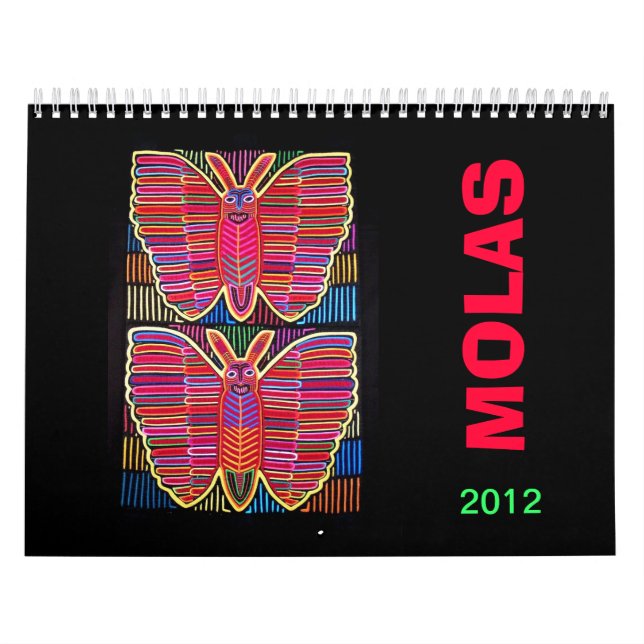 CALENDÁRIO MOLAS: 2012 (Capa)