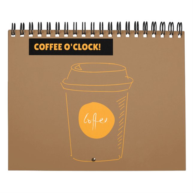 Calendário Momento de un café | Coffee time (Capa)