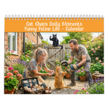 Momentos Diários do Caos dos Gatos – Vida Felina D