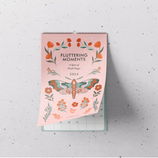 Calendário Momentos Flutuantes: Um Ano de Magia da Mama