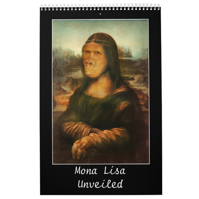 Calendário Mona Lisa Unveled (Capa)