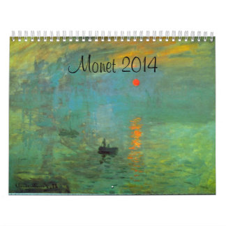 Calendário Monet 2014