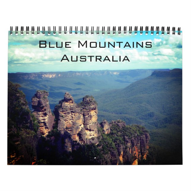 Calendário montanhas azuis 2026 (Capa)