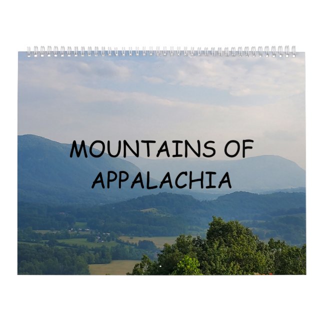 Calendário Montanhas de Appalachia (Capa)