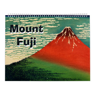 Calendário Monte Fuji 12 meses