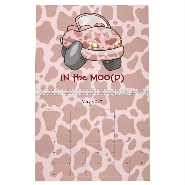 Calendário Moo Car (Maio 2027)