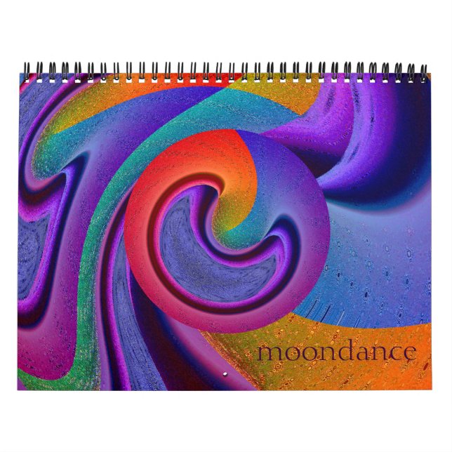 Calendário Moondance Legal Abstrato-Art (Capa)