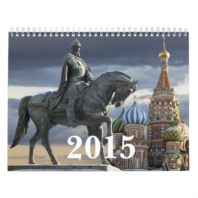 Calendário Moscou (Capa)