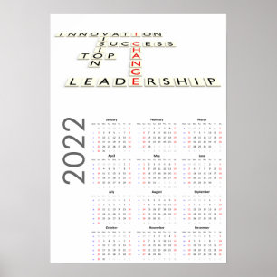 Calendário Motivacional 2022 Poster