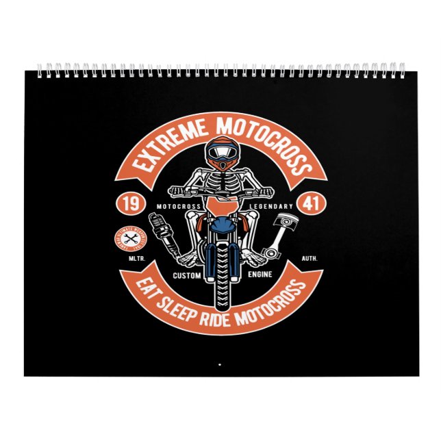 Calendário motocross extreme motocross (Capa)