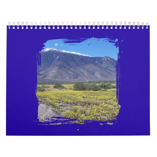 Calendário Mount Grant, Nevada Photos in Brush Stroke Opeing (Capa)