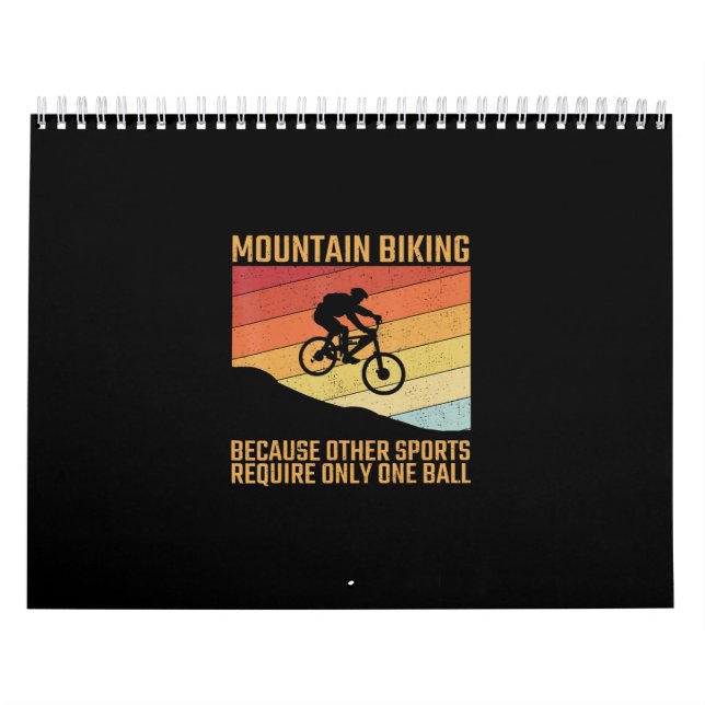 Calendário mountain bike mtb off-road (Capa)