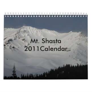Calendário Mt. Shasta 2011Calendar