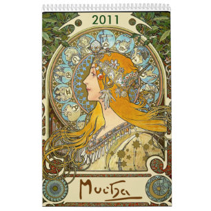 Calendário Mucha 2011