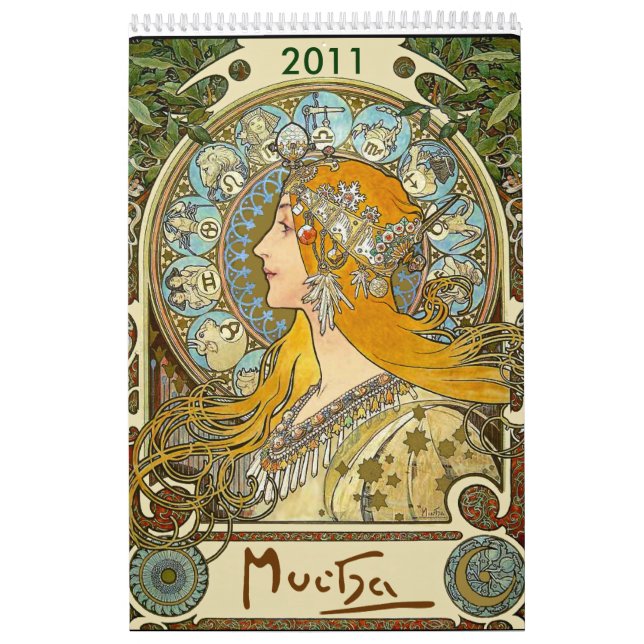 Calendário Mucha 2011 (Capa)