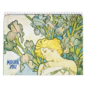 Calendário Mucha 2012