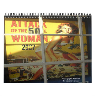 Calendário Mulher de 50 pés, 2007, Memória Fotográfica por Ca