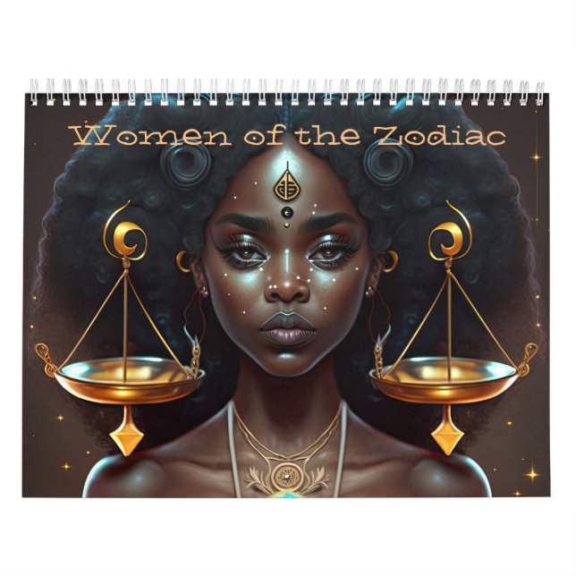 Calendário Mulheres do Zodíaco (Capa)