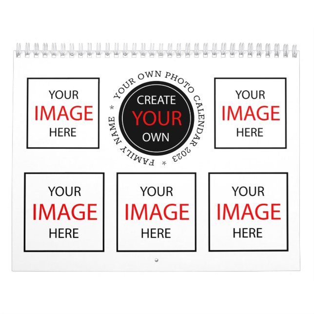 Calendário Multi Foto 2027 / Crie o Seu Próprio (Capa)