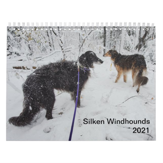 Calendário Múltiplos Adultos Silken Windhounds 221 (Capa)