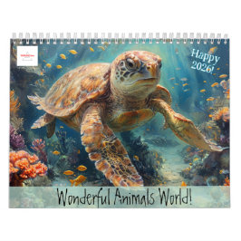 Calendário Mundial de Animais Maravilhosos Persona