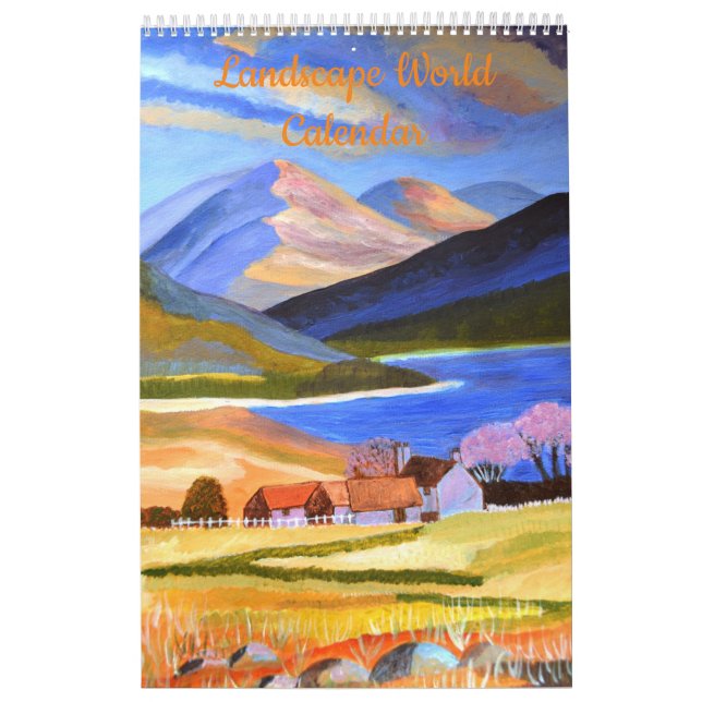Calendário Mundial Paisagem (Capa)