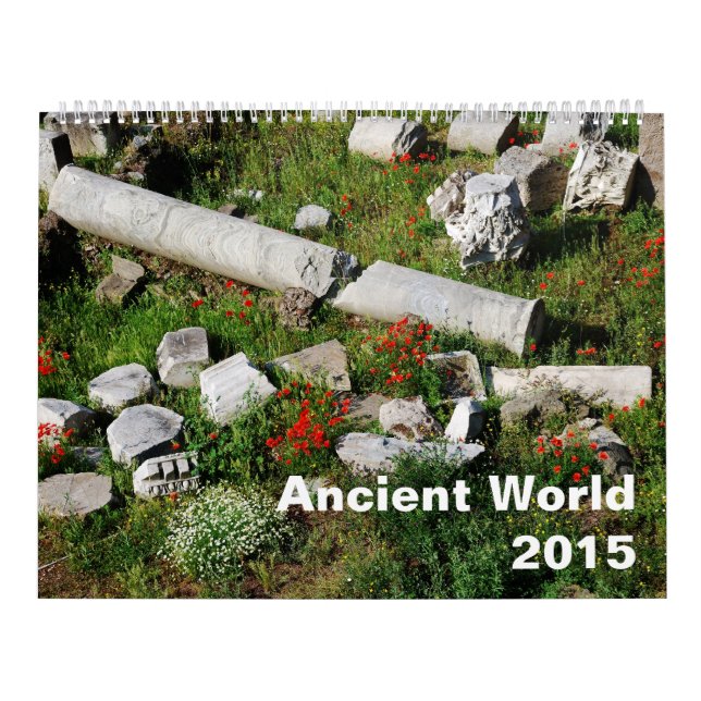 Calendário Mundo antigo 2015 (Capa)