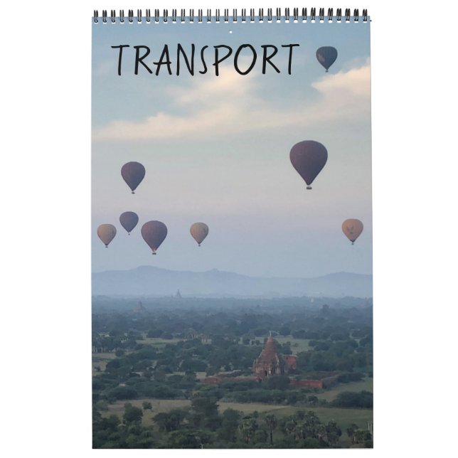Calendário mundo do transporte (Capa)