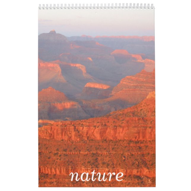 Calendário mundo natural (Capa)