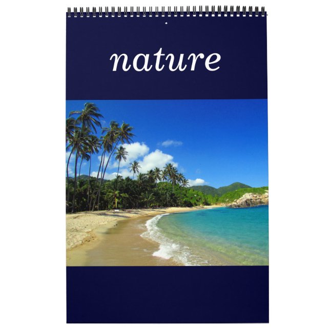 Calendário mundo natural (Capa)