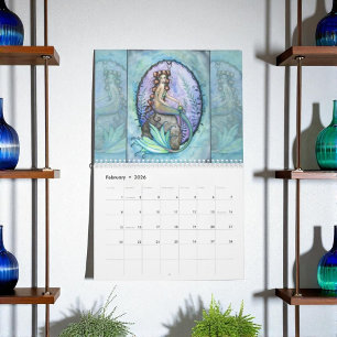 Calendário Mural de Sereia por Molly Harrison