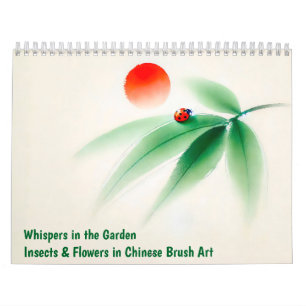 Calendário Murmurinhos no Jardim – Insetos & Flores na China