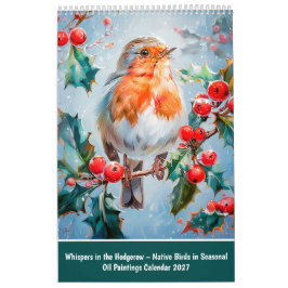 Calendário Murmurios na Seiva – Aves Nativas em Estaçã