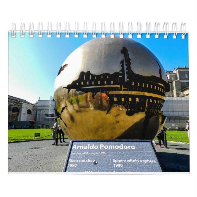 Calendário Museus Vaticanos Roma (Capa)