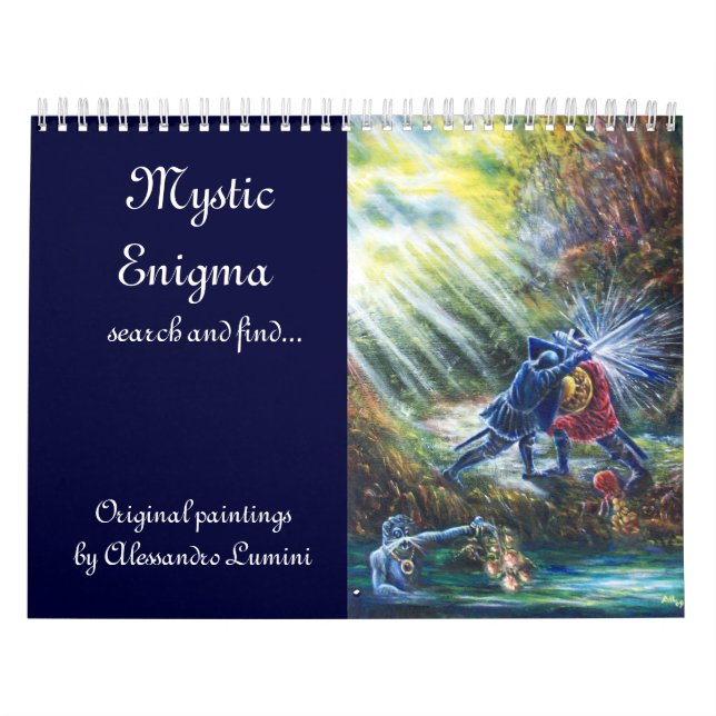 CALENDÁRIO MYSTIC ENIGMA 2016 (Capa)