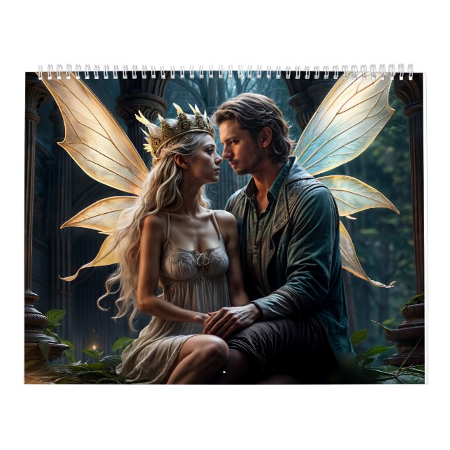 Calendário Mystical Faerie (Capa)