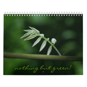 Calendário nada mas verde!