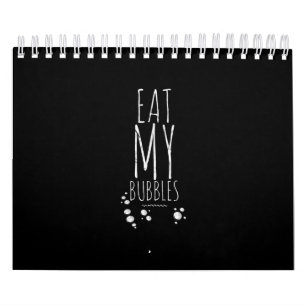 Calendário Nadação Legal Comer Minhas Bolhas Natação Nada