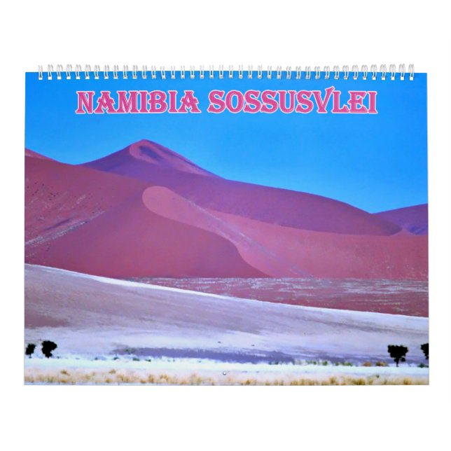 Calendário namibia sossusvlei (Capa)