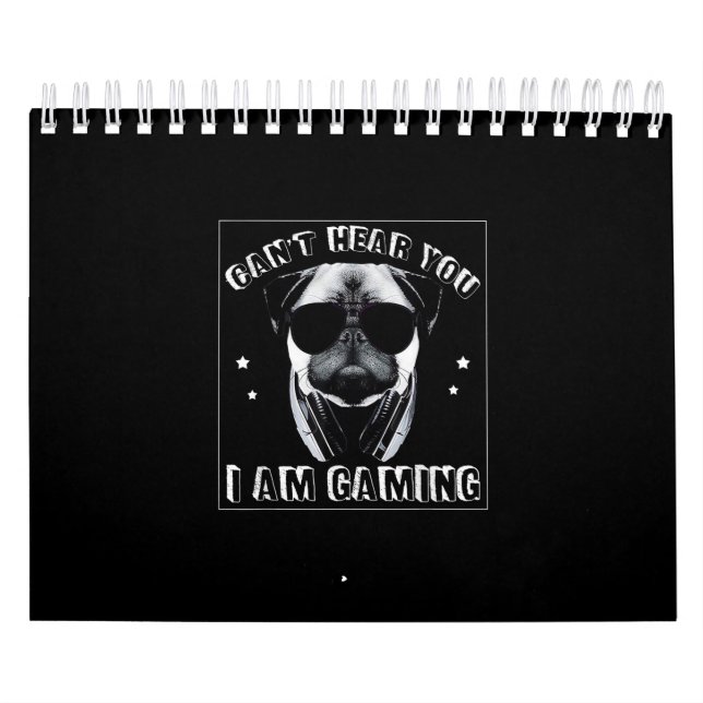 Calendário Não te ouço, estou a jogar "Engraçado Engraçado" (Capa)