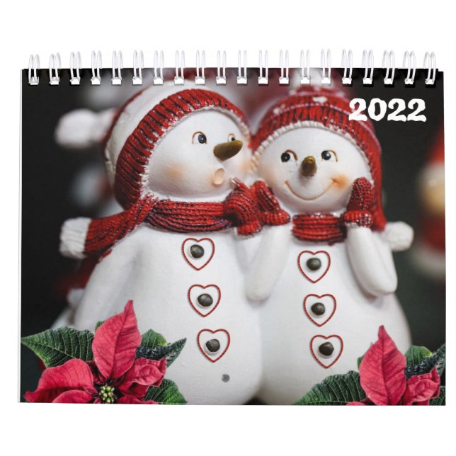 Calendário Natal 2022 Snowman (Verso)