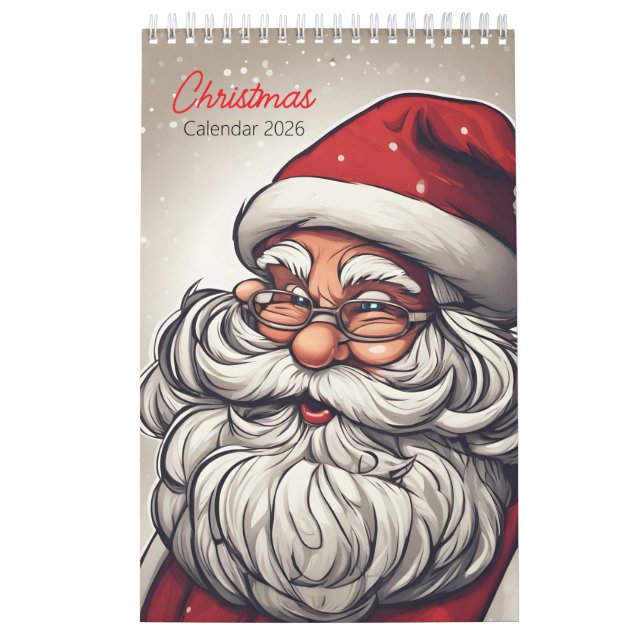 Calendário Natal Ano Novo (Capa)