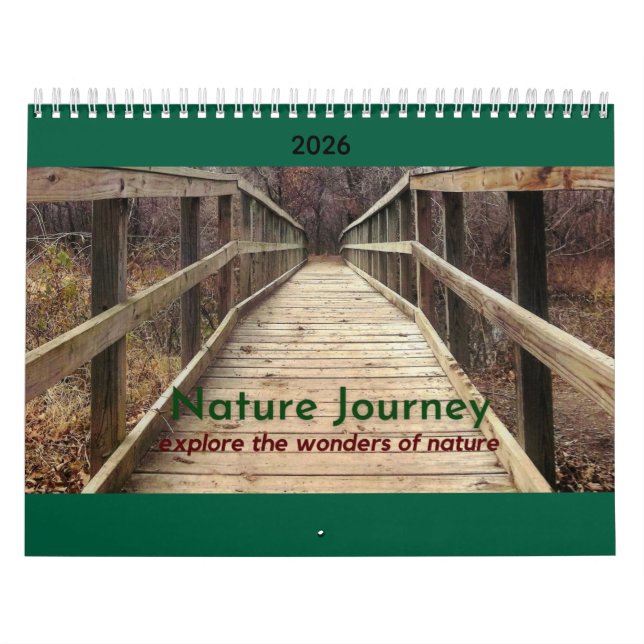 Calendário Nature Journey Calendar (Capa)