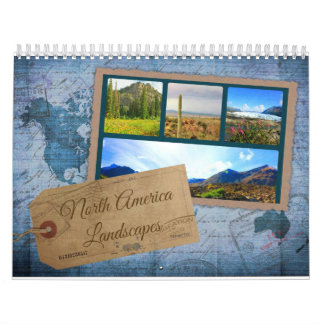 Calendário Nature Landscapes da América do Norte