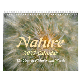 Calendário Nature O Ano em Imagens e Palavras 2027