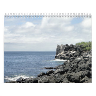 Calendário nature of the Galapagos